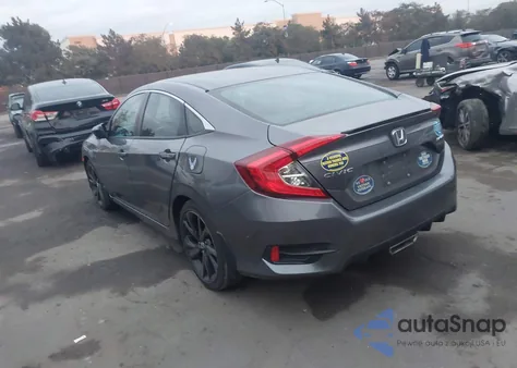 2020 Honda Civic Sport from USA, damaged, VIN 19XFC2F87LE201156